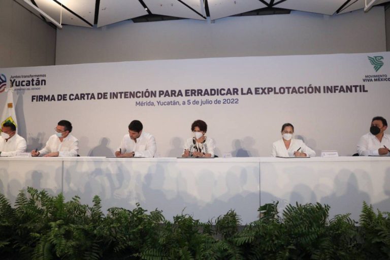 Yucatán hace importante trabajo en equipo para erradicar la explotación infantil en México